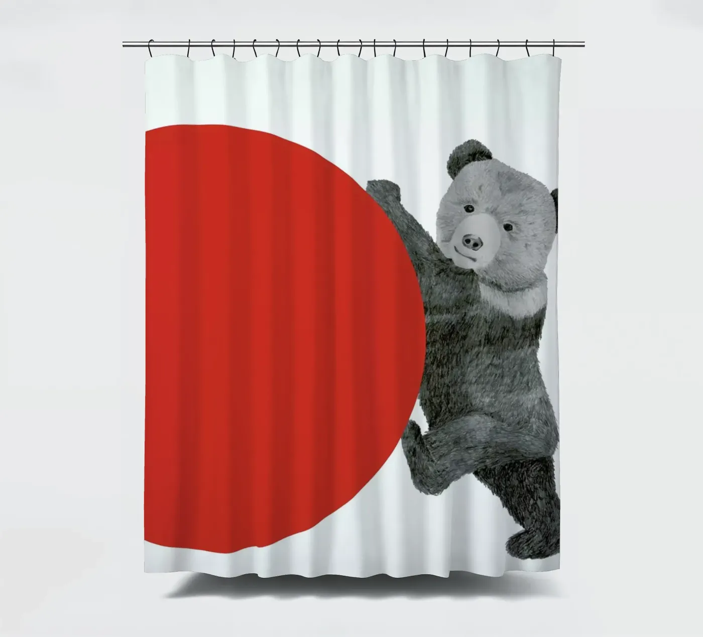 Bear Duschvorhang von Morgan Kendall