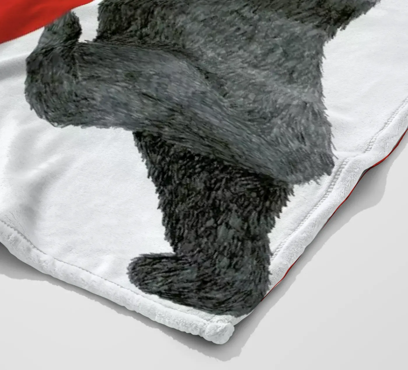 Bear fleece blanket by Morgan Kendall