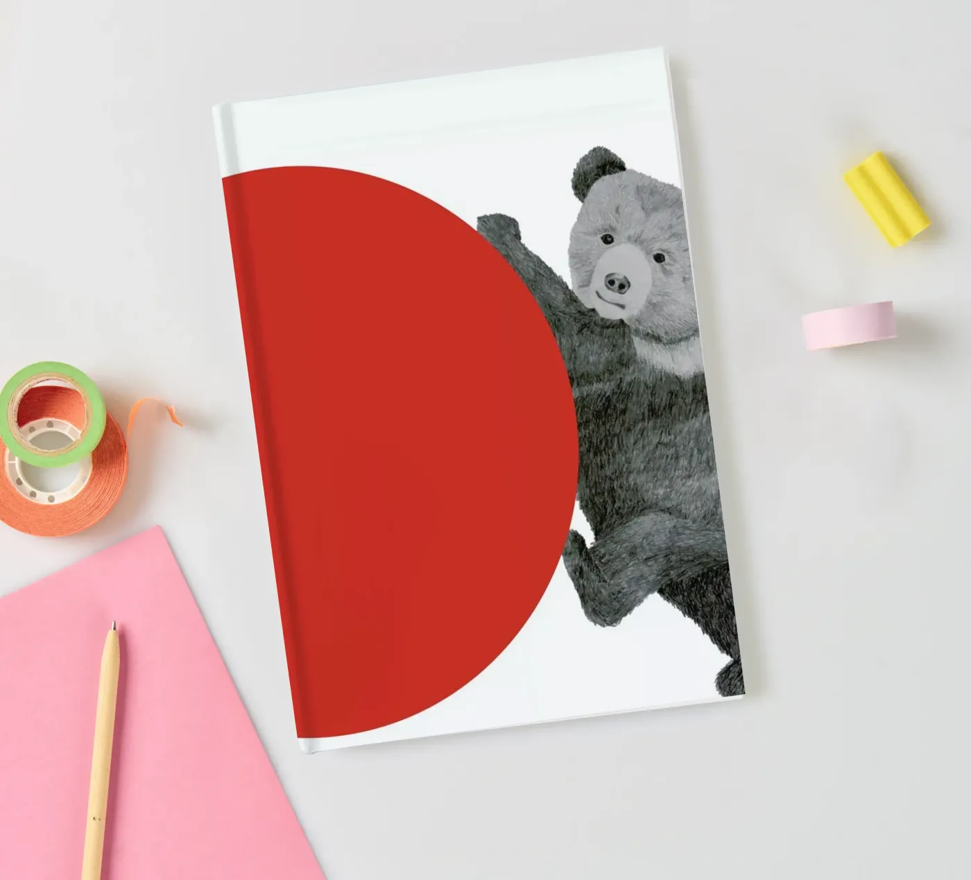 Bear notebook by Morgan Kendall