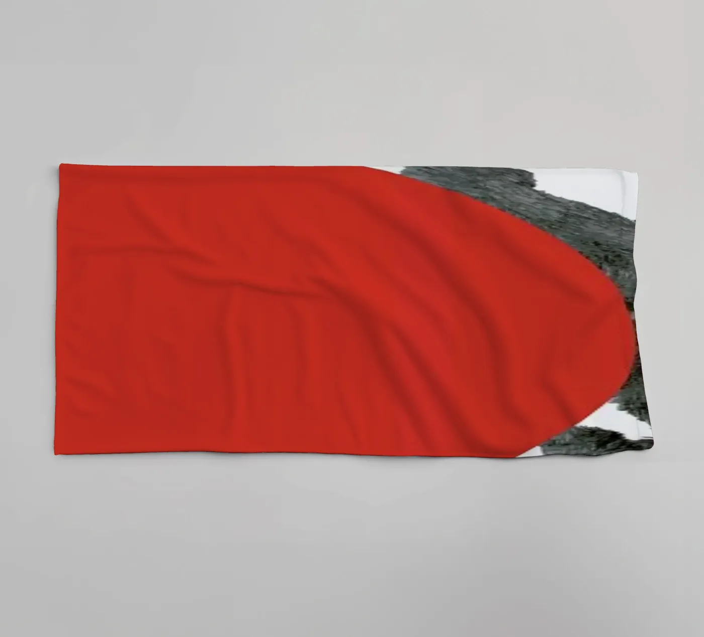 Bear towel by Morgan Kendall