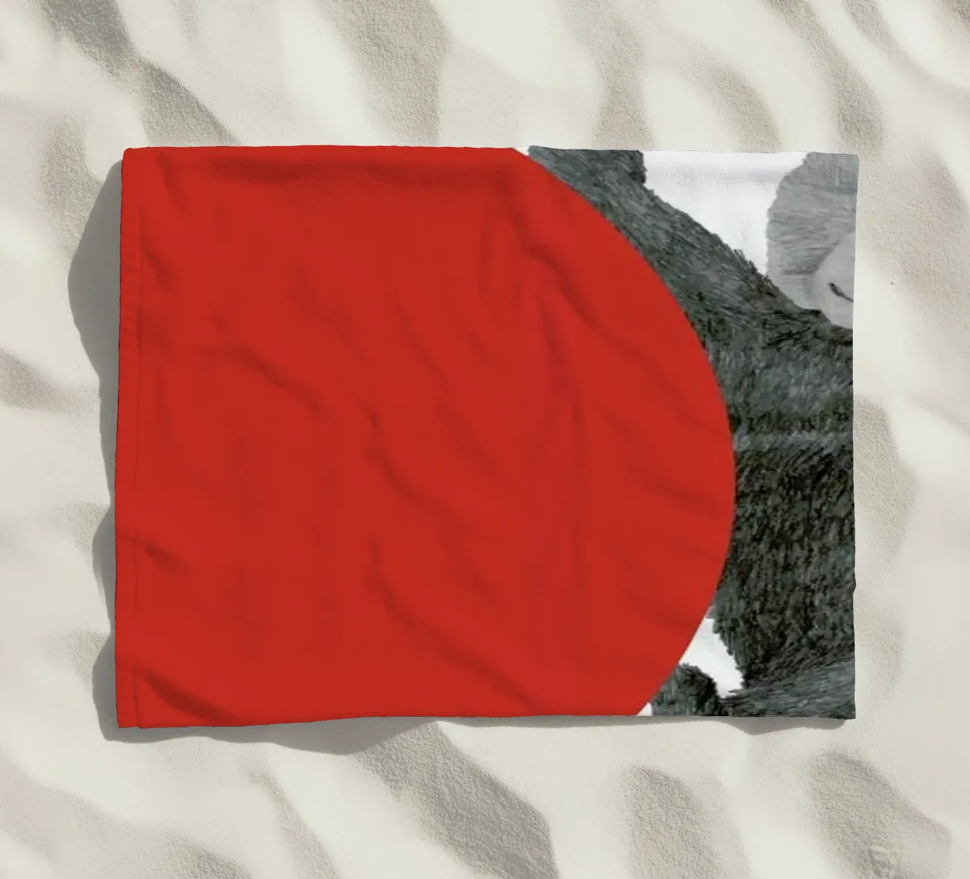 Bear strandhanddoek van Morgan Kendall