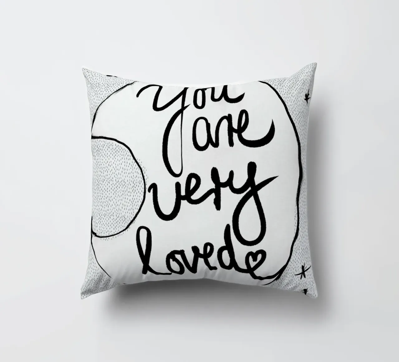 You Are Very Loved cuscino da treechild