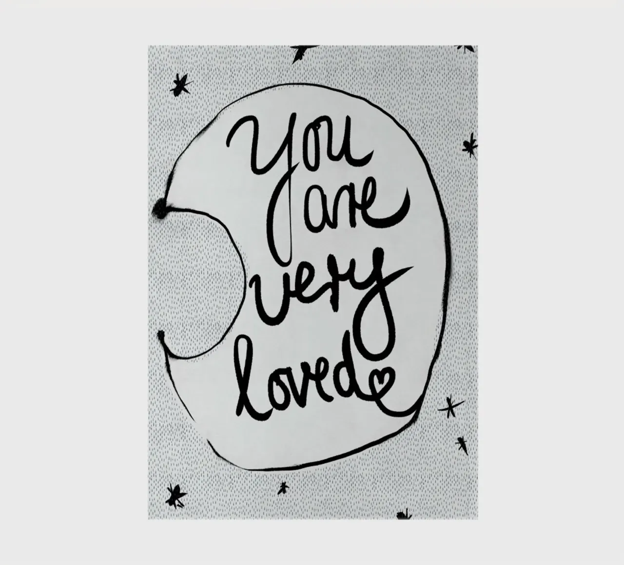 You Are Very Loved notebook by treechild