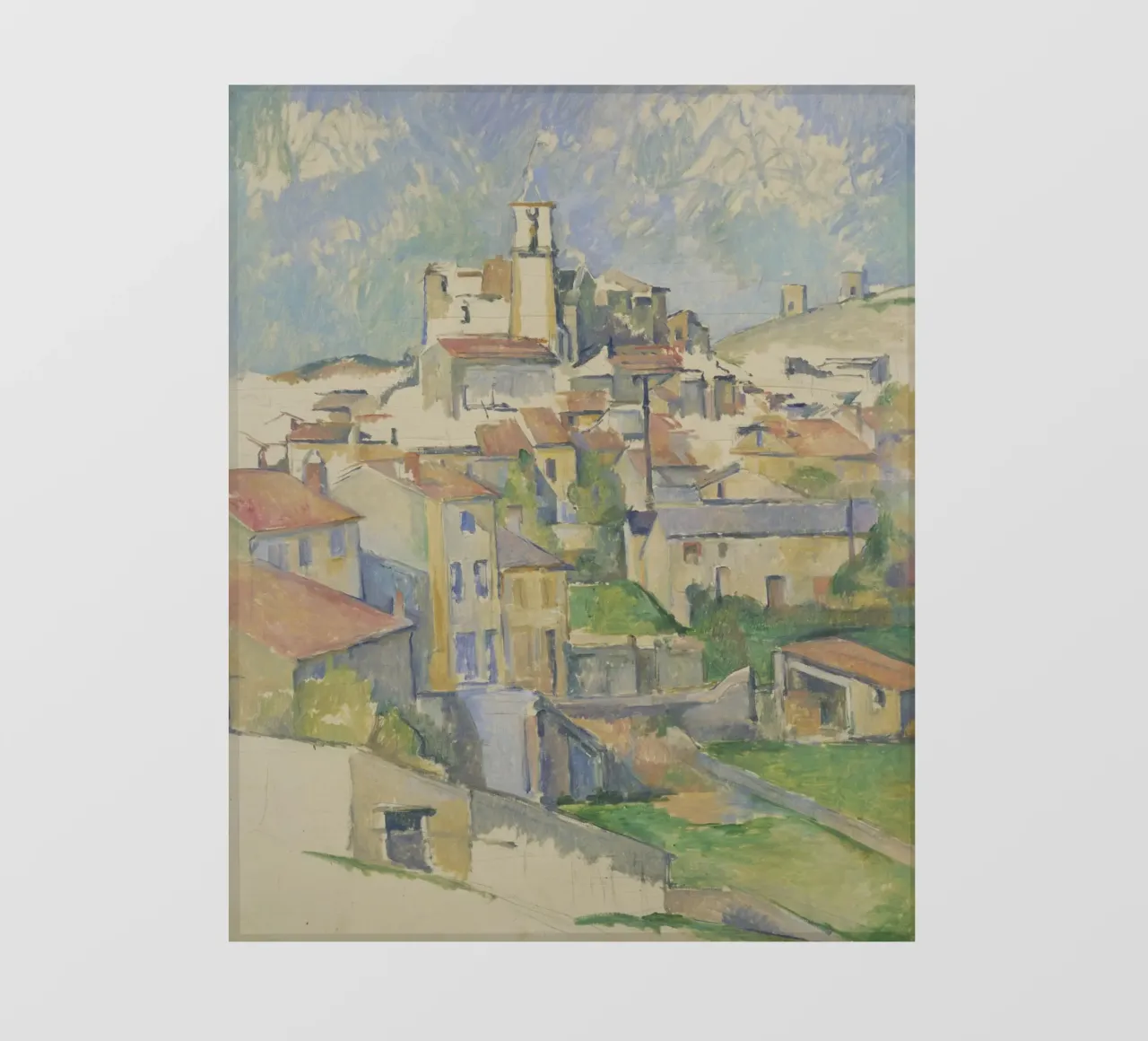 Paul Cézanne - Gardanne pellicola backlit da Timeless Artworks