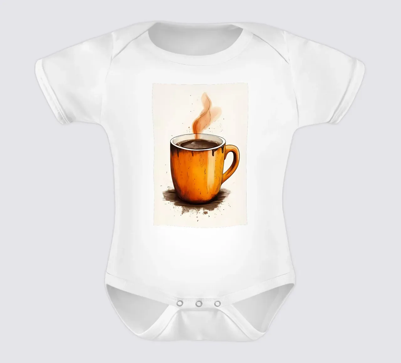 Minimalist Art 57 short-sleeve baby romper by Erika C White