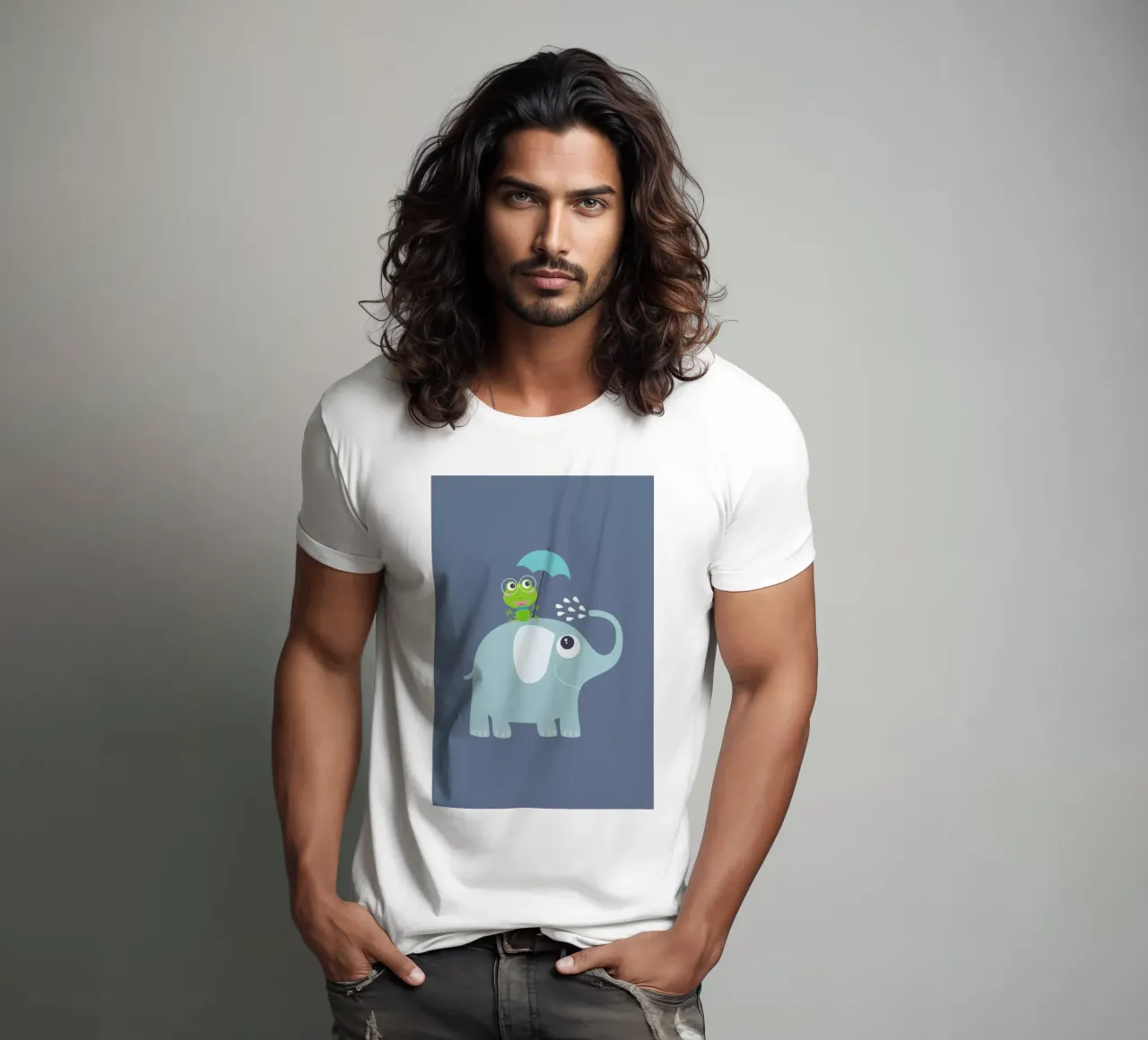 Elephant Frog t-shirt da JaySan Studio