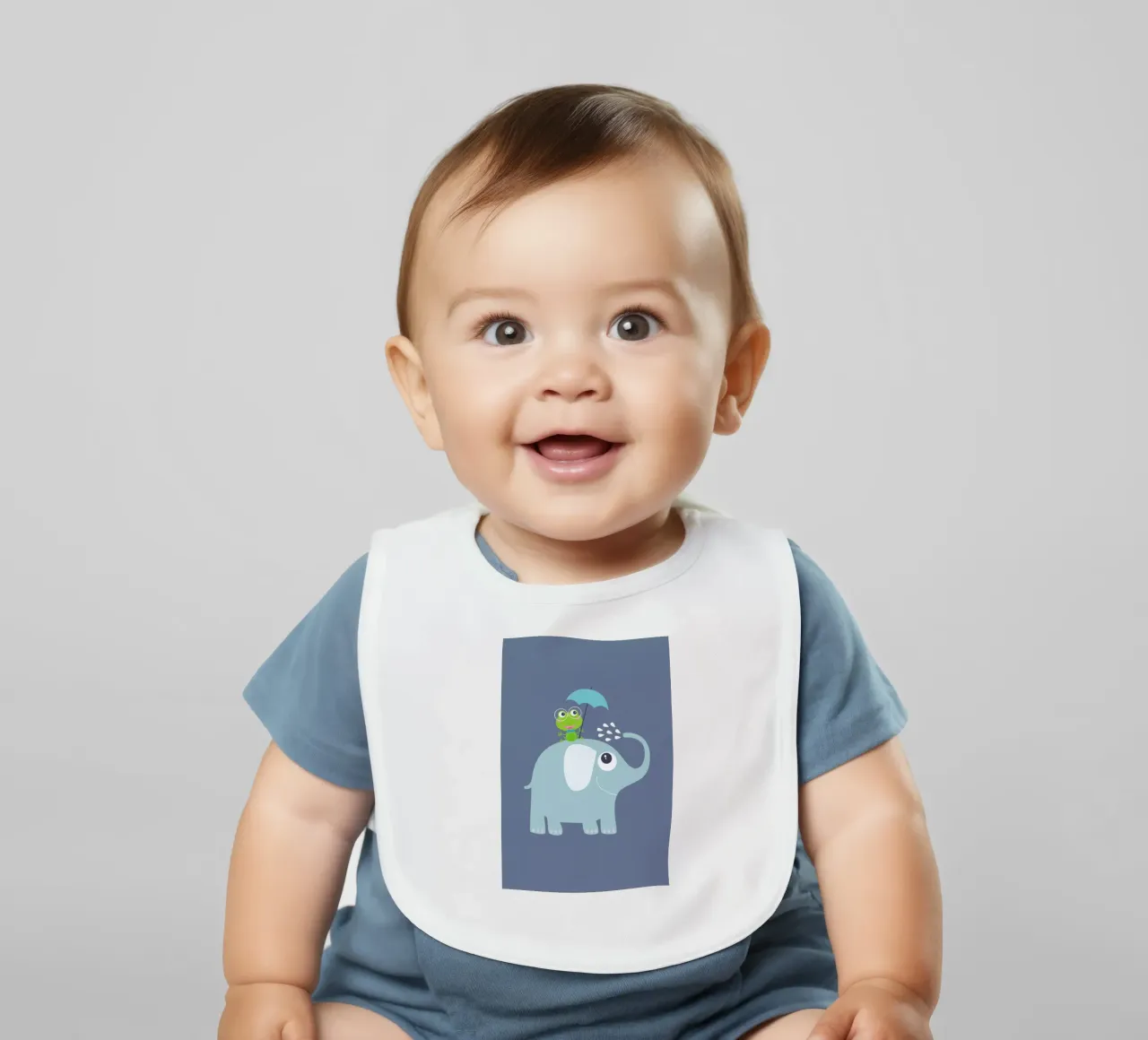 Elephant Frog bavaglino da JaySan Studio