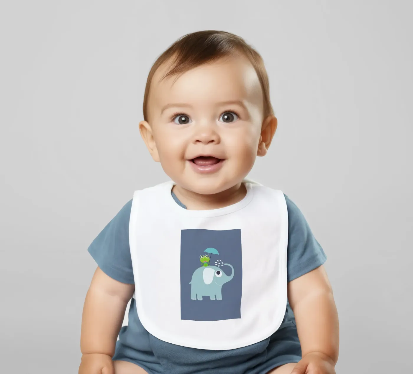 Elephant Frog bavaglino da JaySan Studio