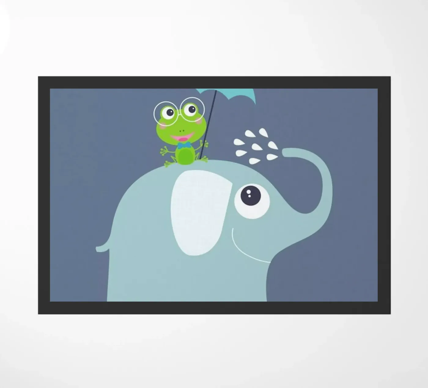 Elephant Frog paillasson de JaySan Studio