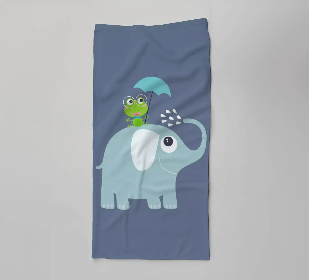 Elephant Frog asciugamano da bagno da JaySan Studio