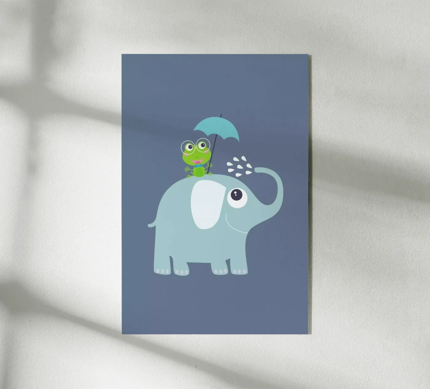 Elephant Frog plexiglas de JaySan Studio