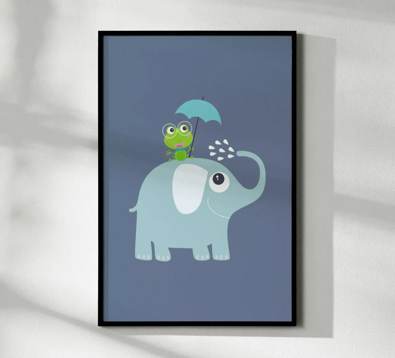 Elephant Frog poster da JaySan Studio