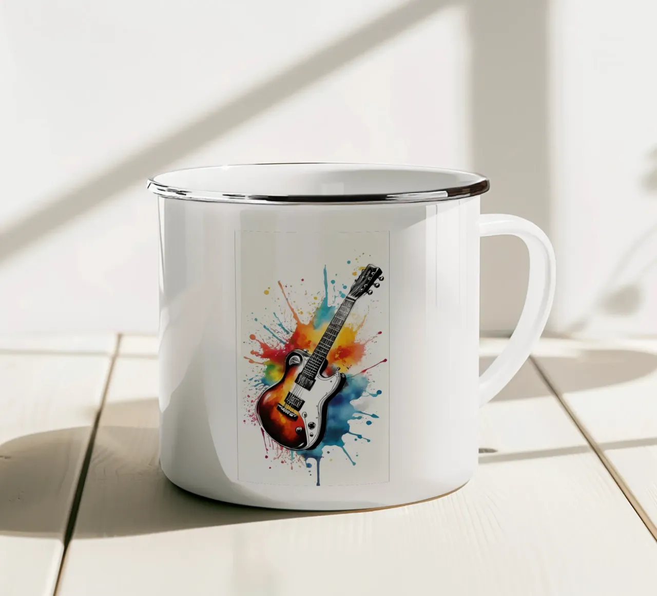 Arte minimalista 65 tazza in smalto da Erika C White