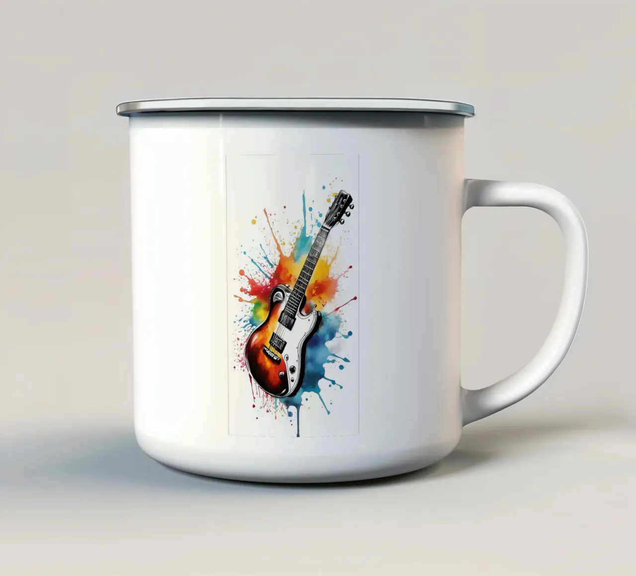 Arte minimalista 65 tazza in smalto da Erika C White