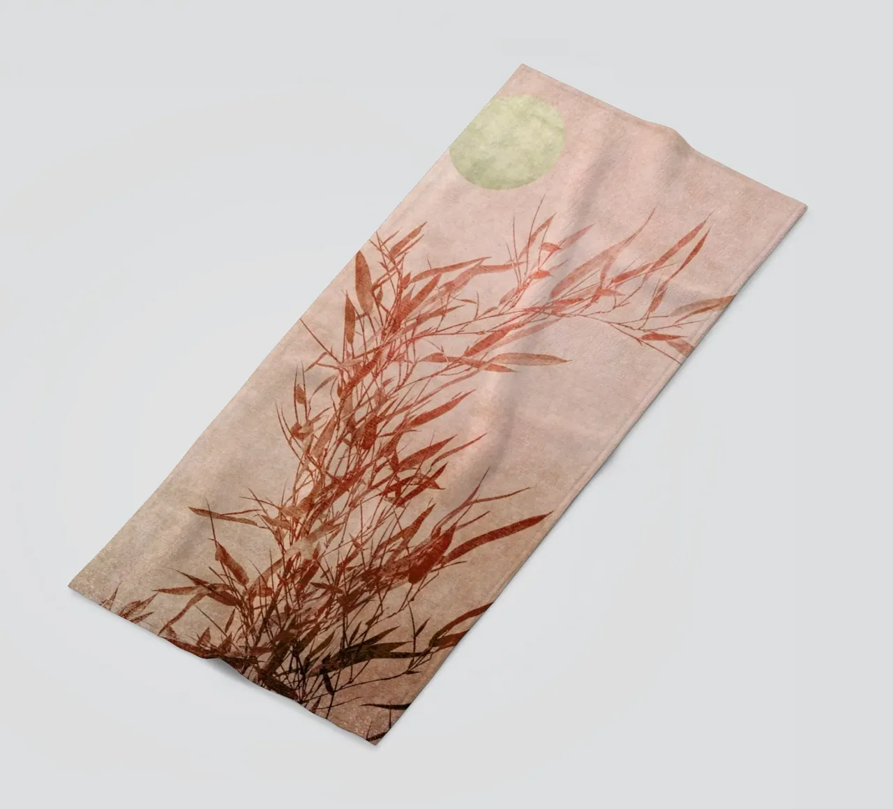 Golden Sunset beach towel by Kubistika