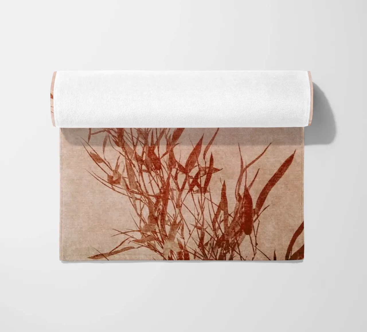 Golden Sunset beach towel by Kubistika