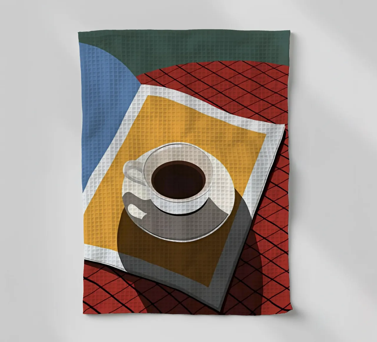 Art minimaliste 70 torchon de Erika C White