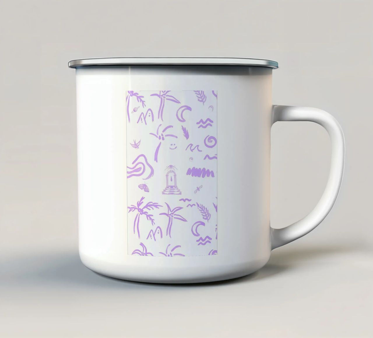 4EVA tazza in smalto da Daniela Roessler