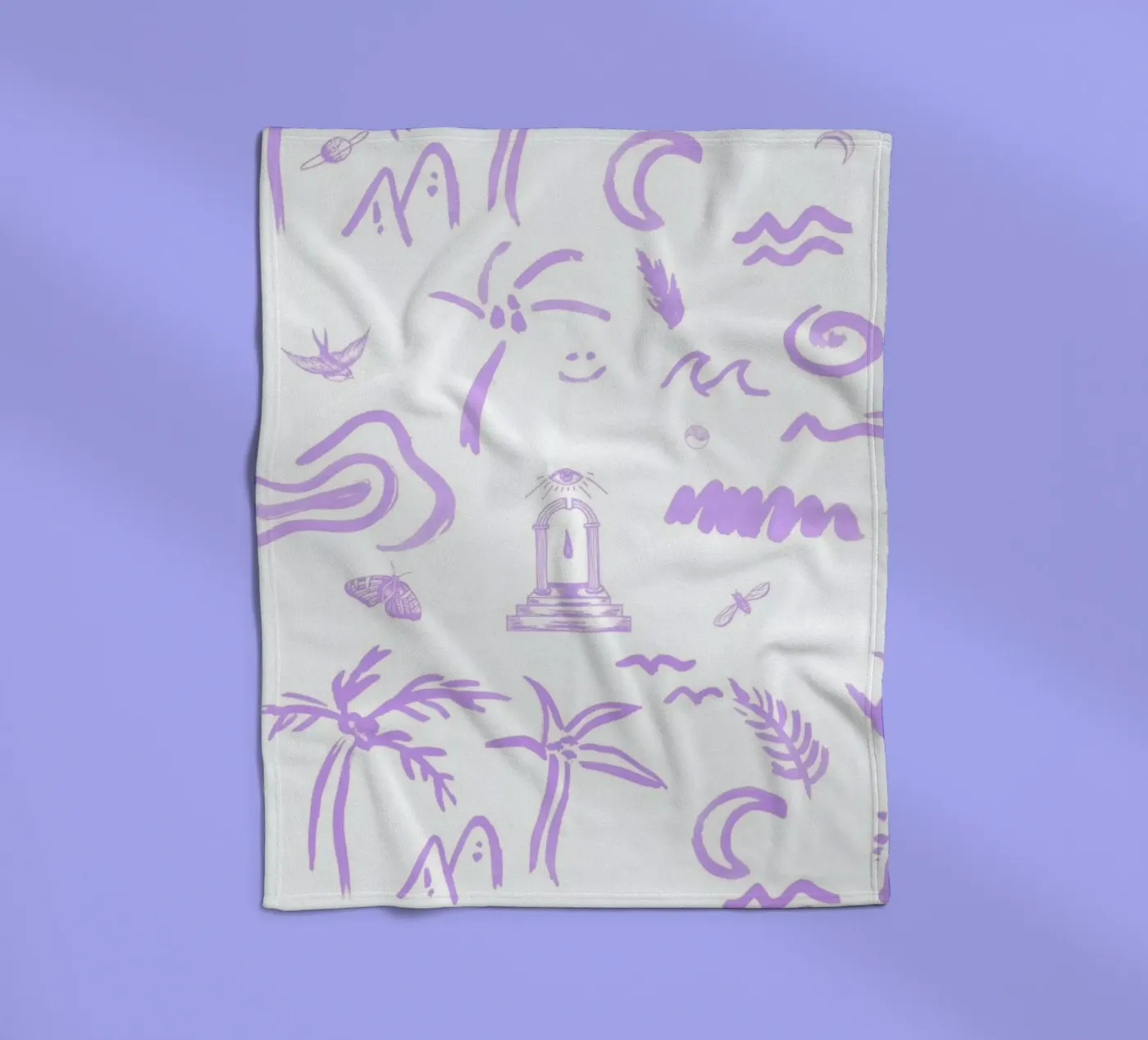 4EVA Fleecedecke von Daniela Roessler