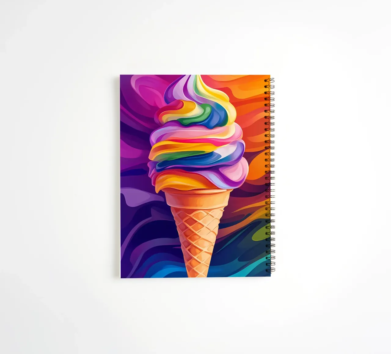 screm spiral notebook by Erika C White