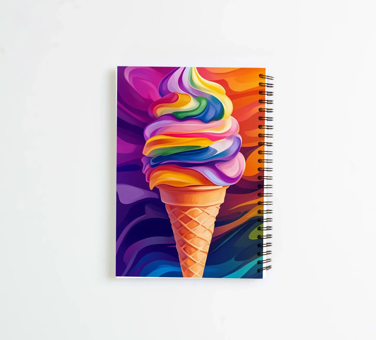 screm spiral notebook by Erika C White