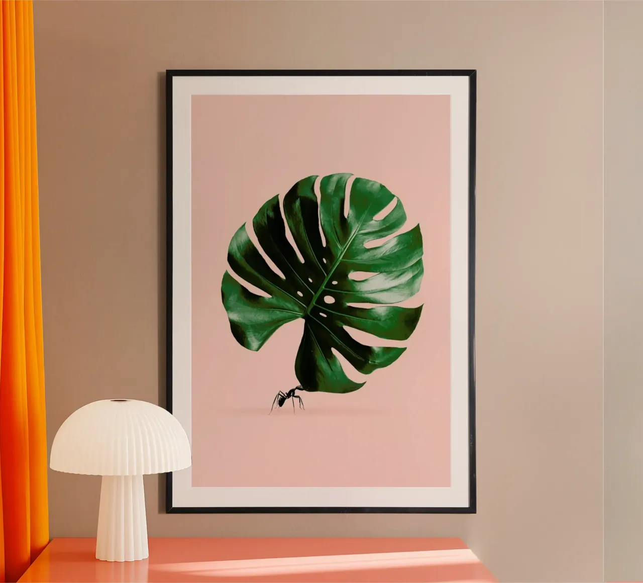 Monstera Ant poster da Jonas Loose