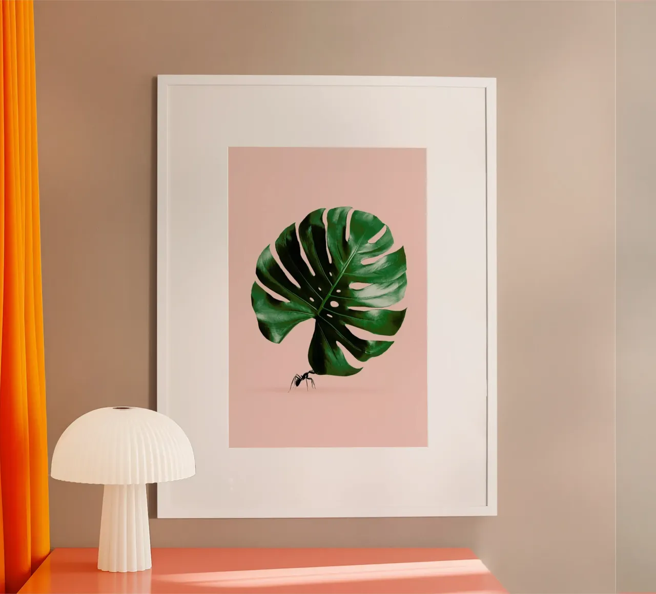 Monstera Ant poster da Jonas Loose