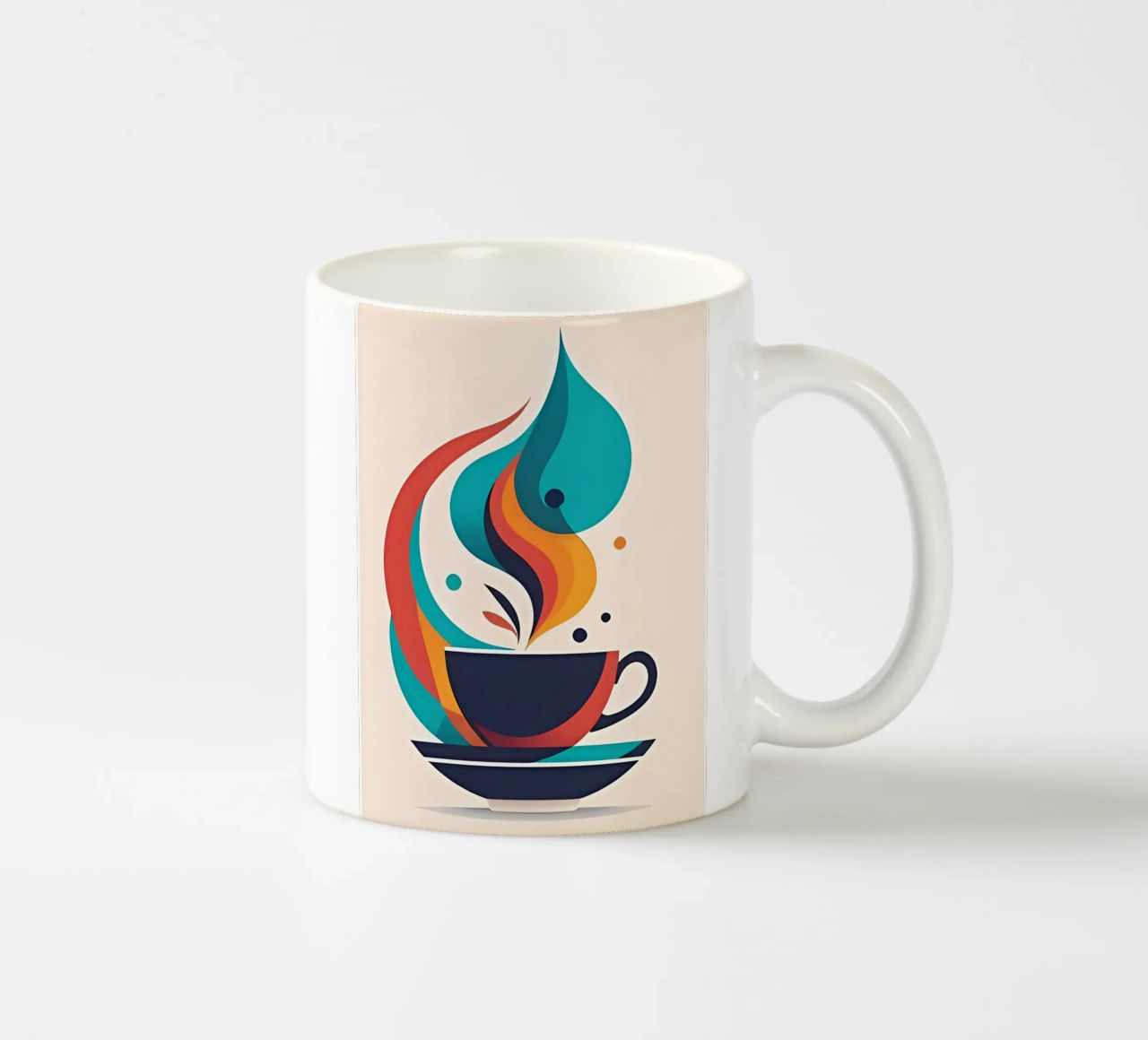 Minimalist Art 83 ceramic mug by Erika C White