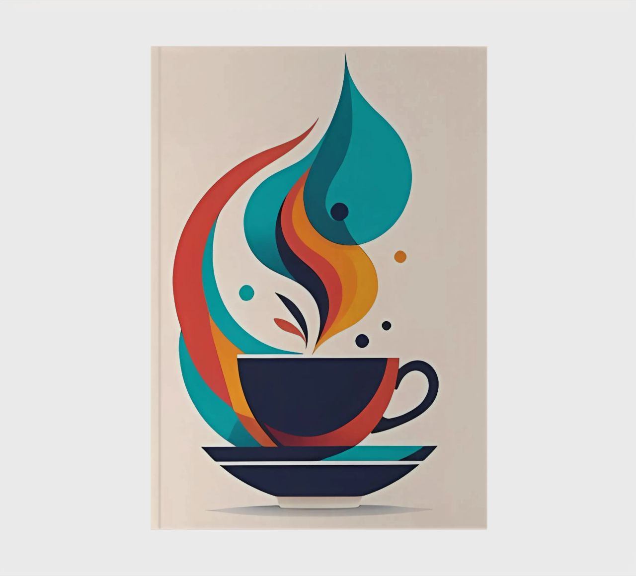 Minimalist Art 83 notebook by Erika C White