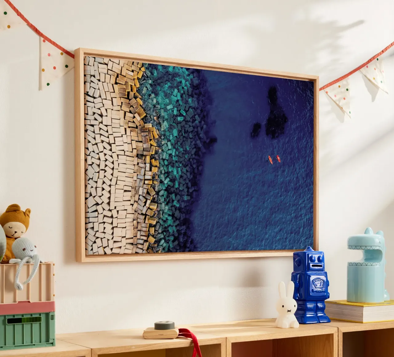 From Above II - Antonio Carrillo Lopez tela con Cornice a cassetta da Pictufy