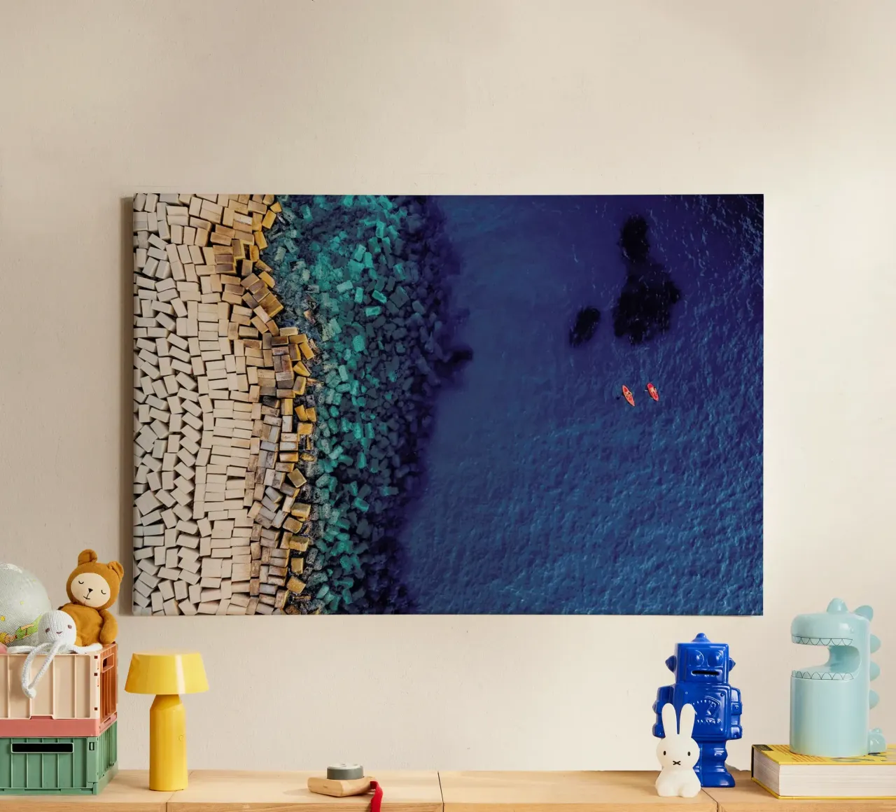 From Above II - Antonio Carrillo Lopez tela con Cornice a cassetta da Pictufy