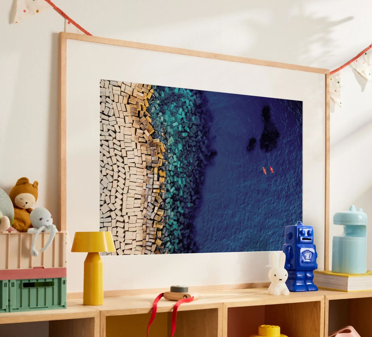 From Above II - Antonio Carrillo Lopez Poster mit Kunststoffrahmen von Pictufy