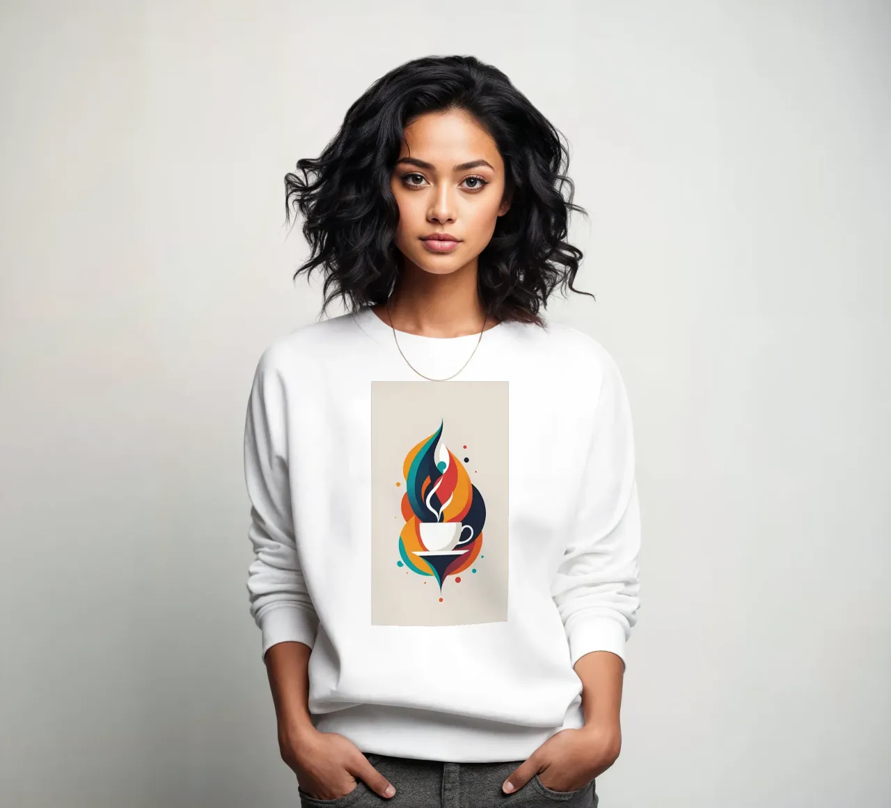 Minimalist Art 87 sweatshirt by Erika C White
