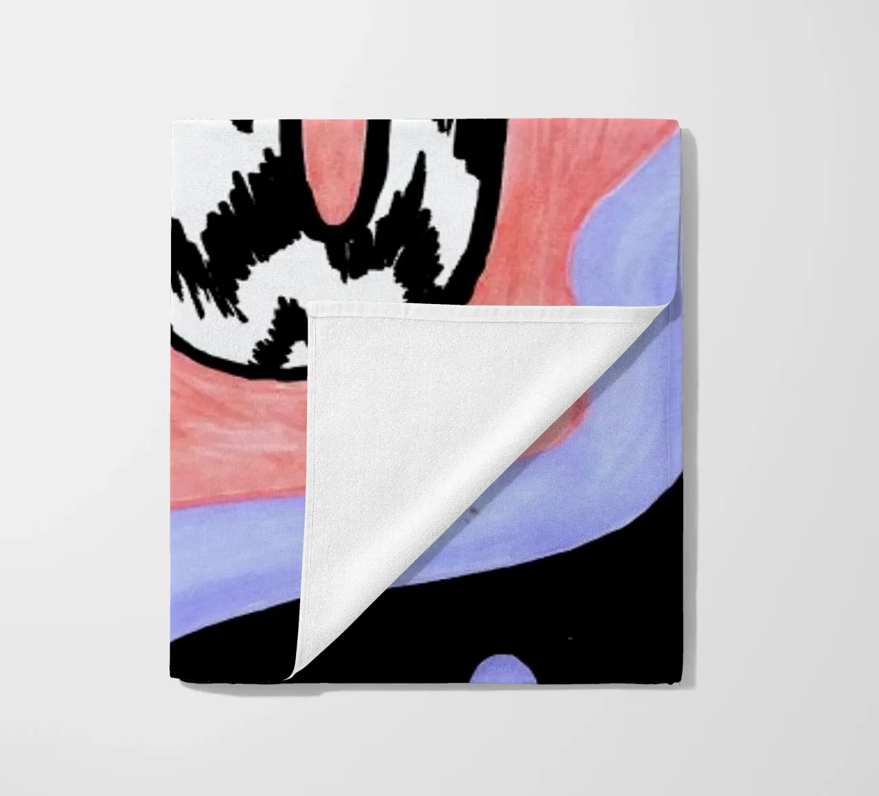 Spirit Snake beach towel by Daniela Roessler