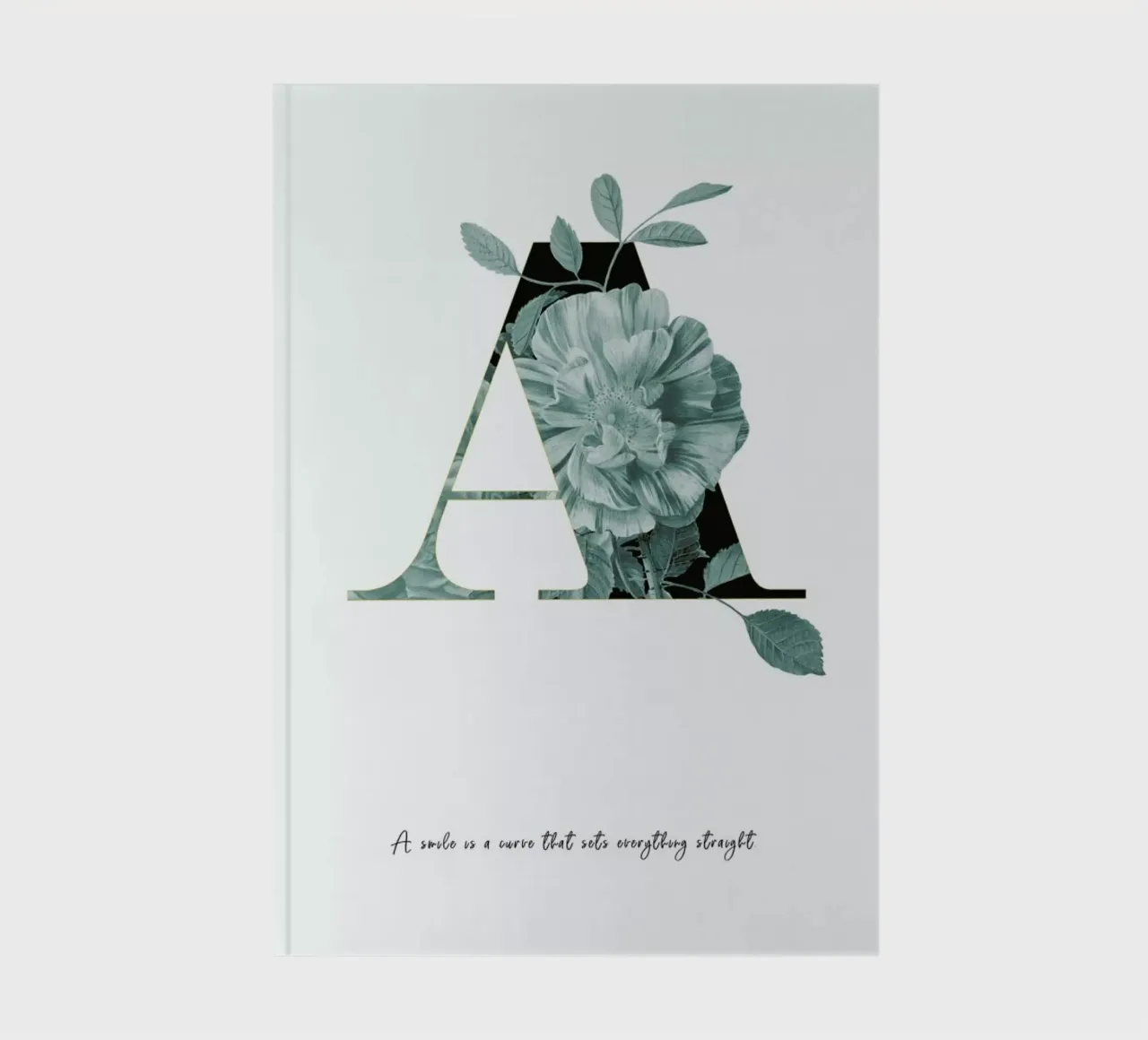 Flower Alphabet - A notebook by Froilein Juno