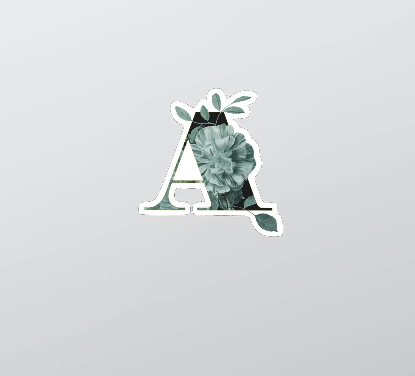 Flower Alphabet - A adesivo da Froilein Juno