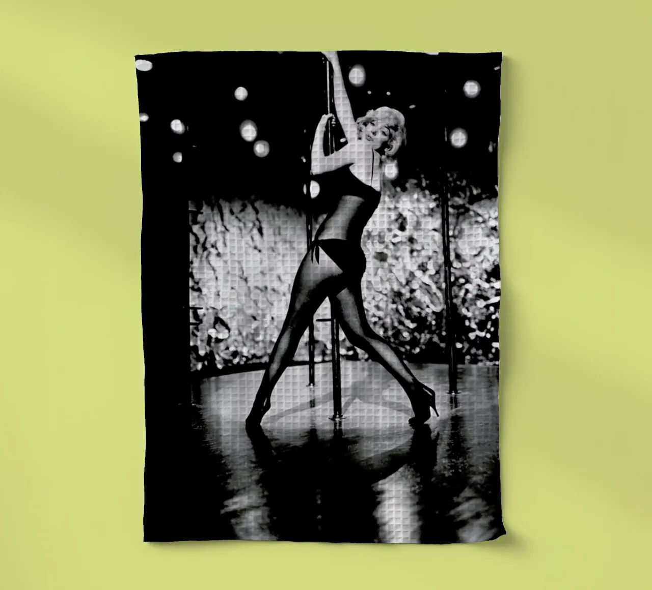 Marilyn Monroe Pole Dancing canovaccio da cucina da Gallery Print and Art Limited