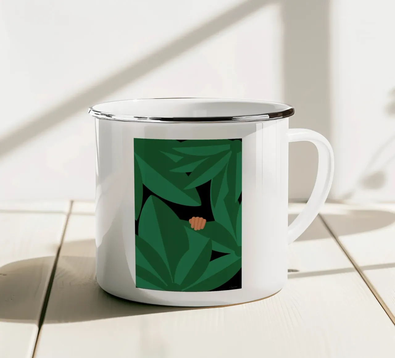 Krat tazza in smalto da Swen Swensøn