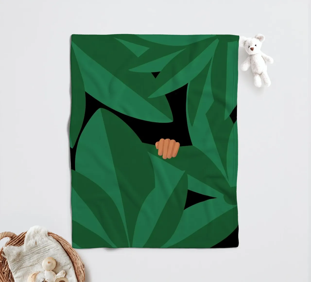 Krat fleece blanket by Swen Swensøn
