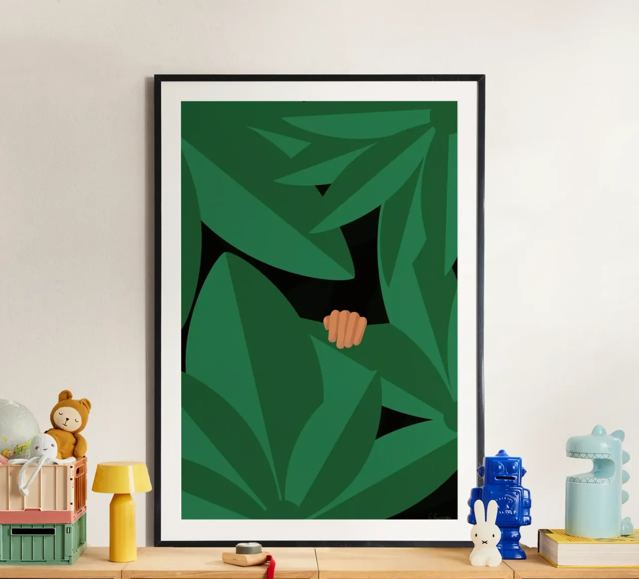 Krat poster van Swen Swensøn