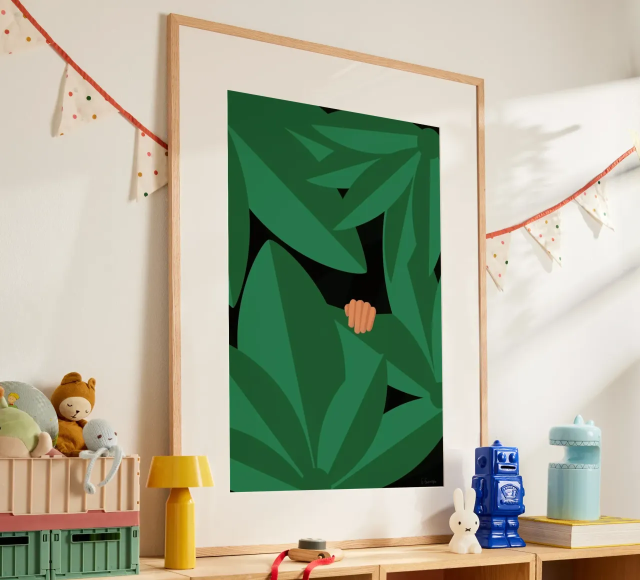 Krat poster van Swen Swensøn