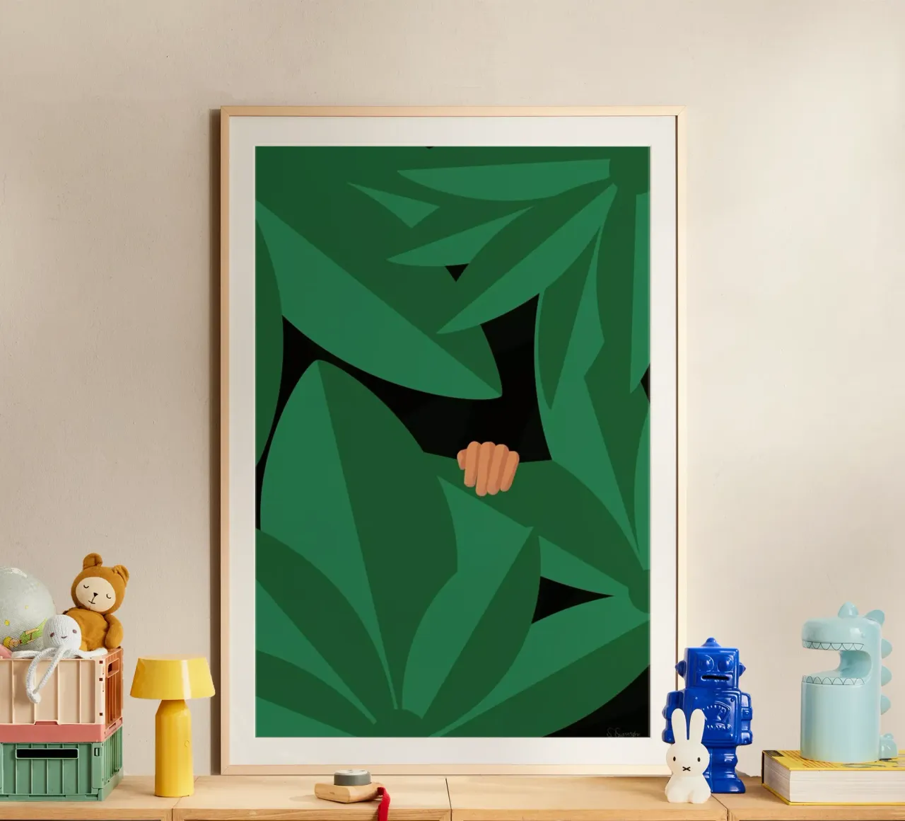 Krat poster van Swen Swensøn