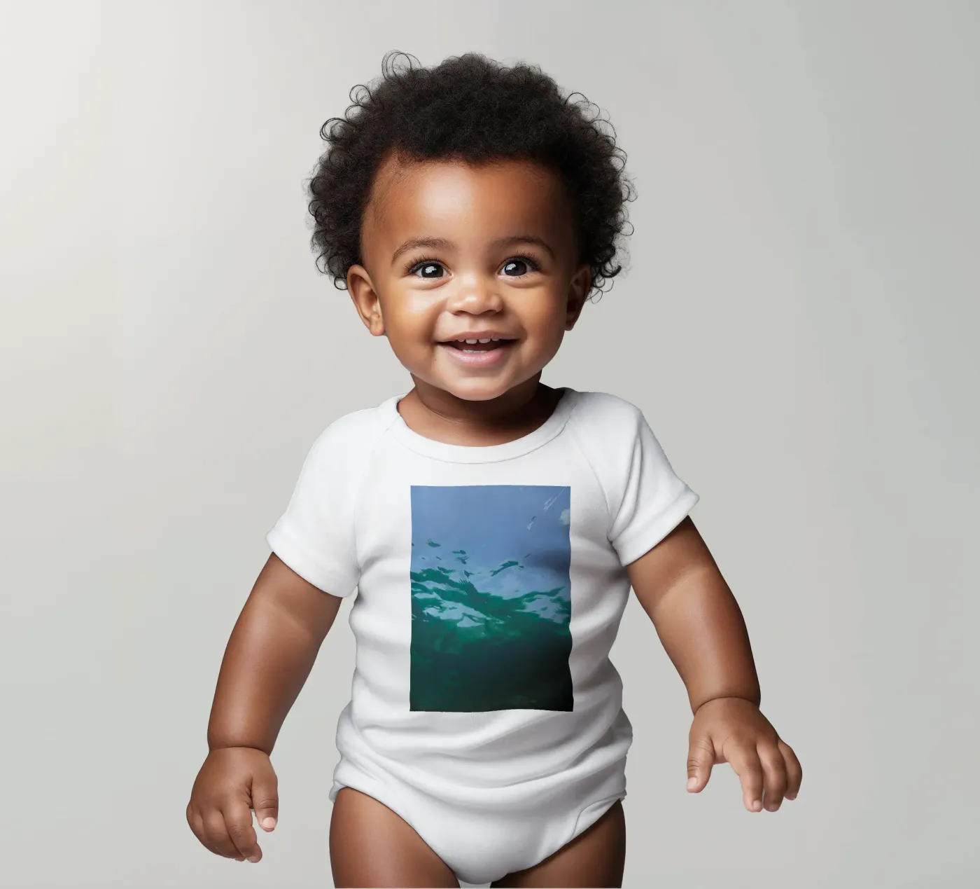 While Diving body bébé de Studio Nahili