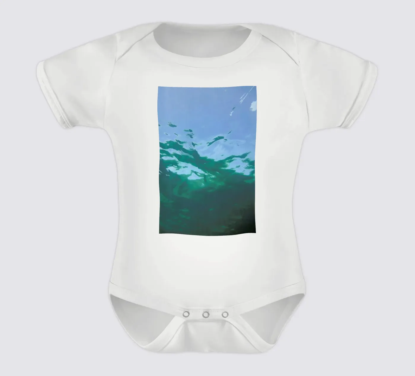 While Diving body neonato maniche corte da Studio Nahili