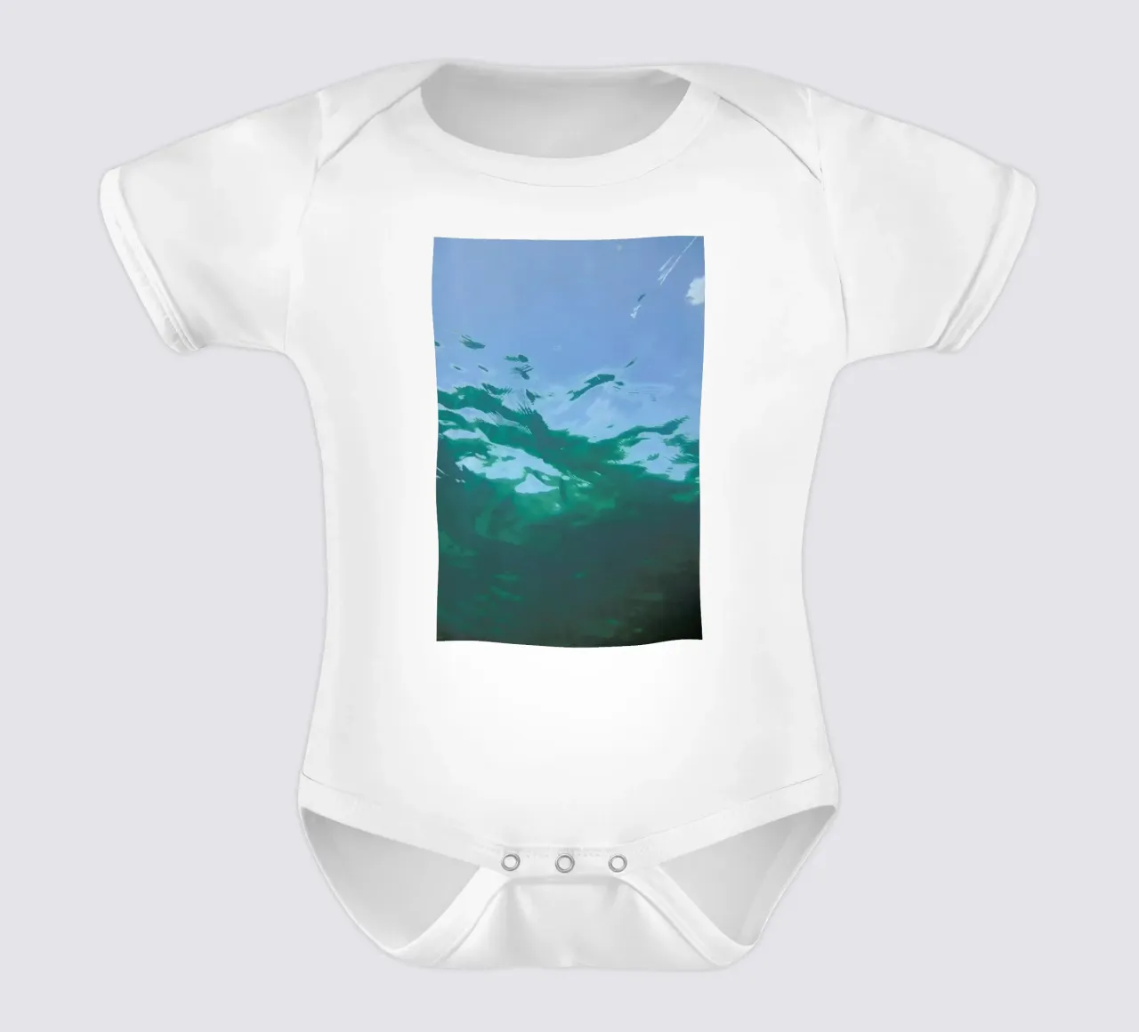 While Diving body neonato maniche corte da Studio Nahili