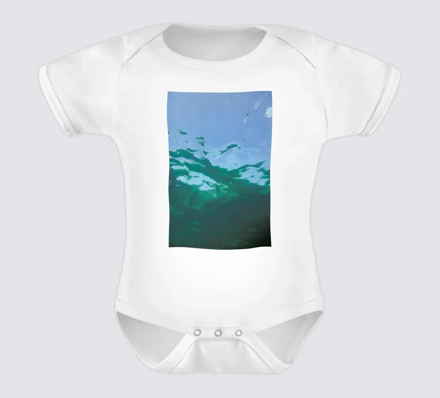 While Diving body neonato maniche corte da Studio Nahili