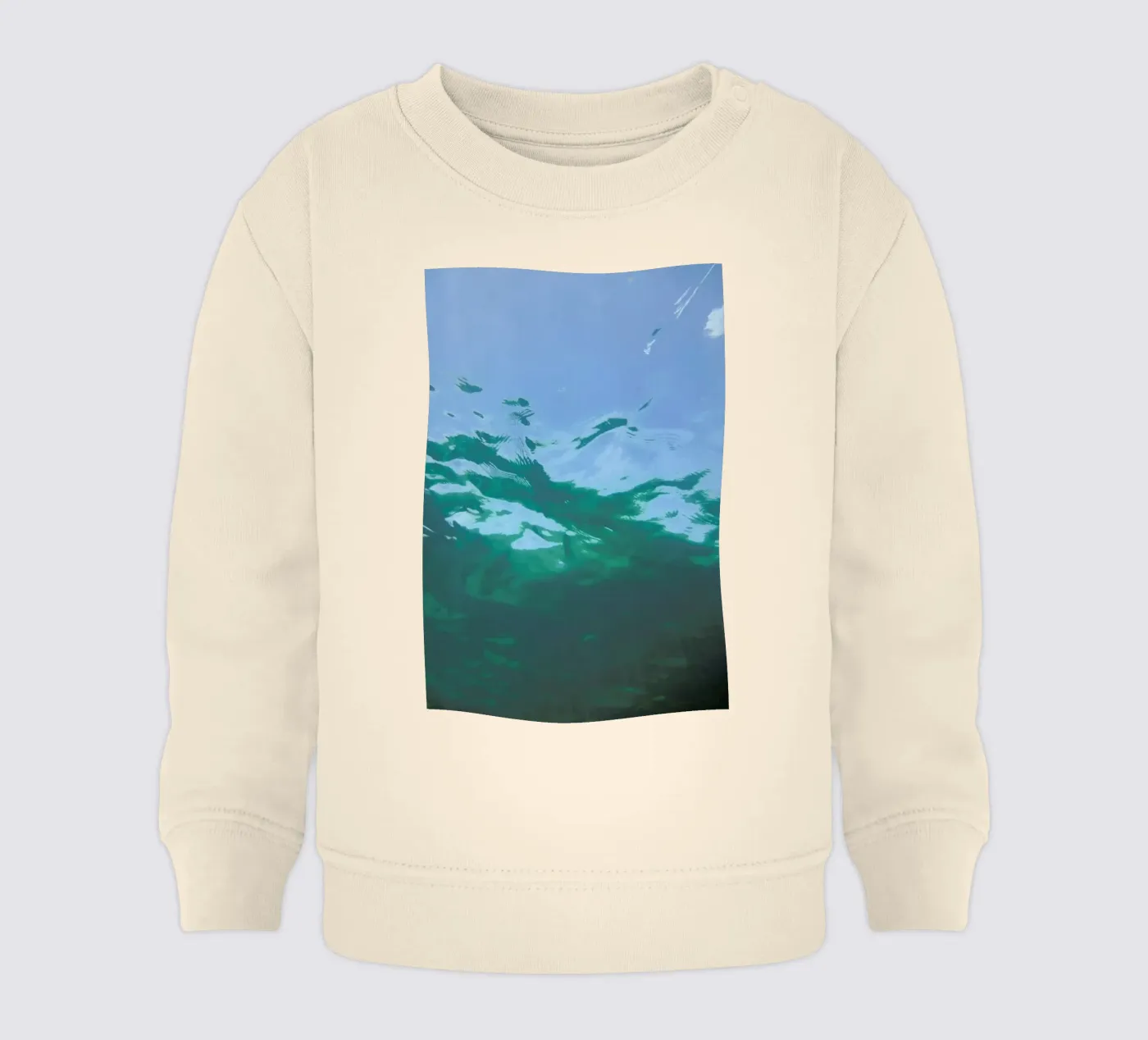 While Diving Baby Sweatshirt von Studio Nahili