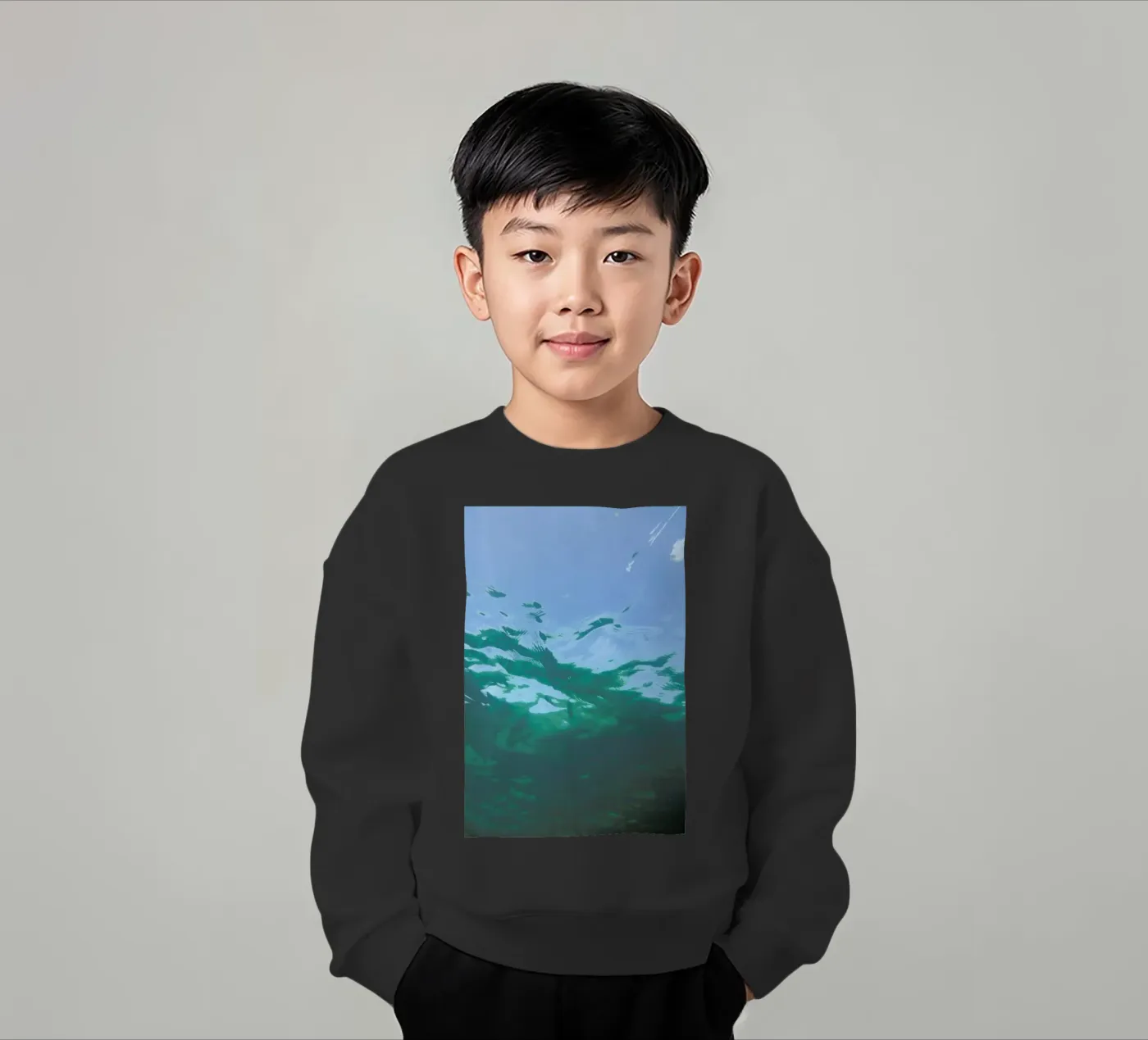 While Diving kinder sweatshirt van Studio Nahili
