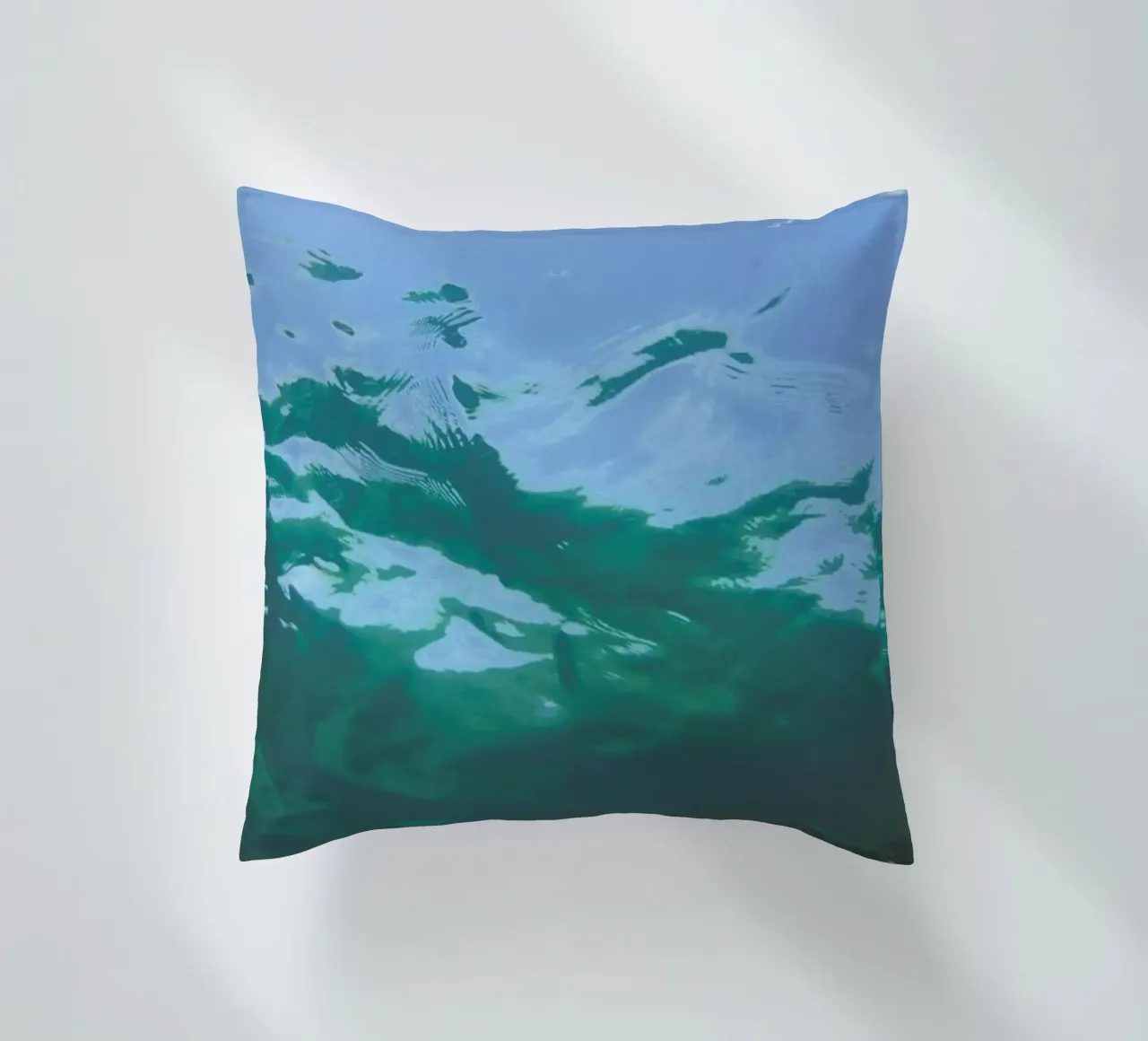 While Diving decorative cushion by Studio Nahili