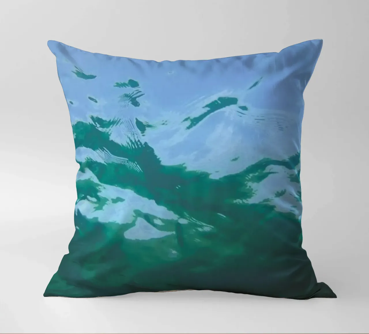 While Diving decorative cushion by Studio Nahili